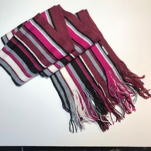 Smartwool striped wool scarf